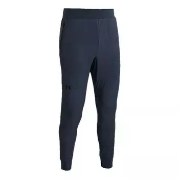 Брюки unstoppable jogger 'grey black' Under Armour, серый