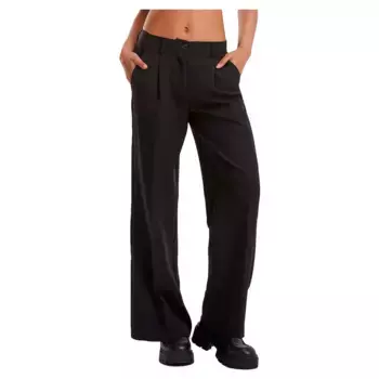 Брюки Urban Classics Wide Leg, черный