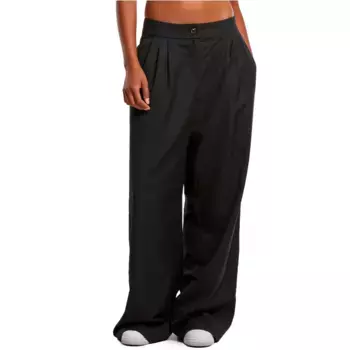 Брюки Urban Classics Wide Leg, черный