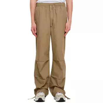 Брюки Urban Classics Wide Poplin, зеленый