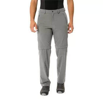 Брюки VAUDE Farley Stretch Zip Off II, серый