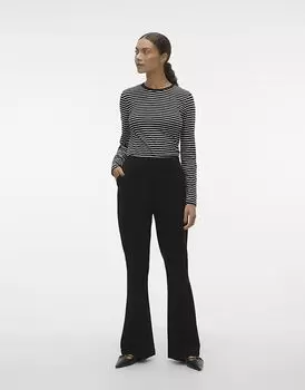 Брюки Vero Moda черного цвета