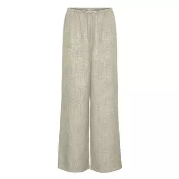 Брюки Vero Moda Melaney Loose, бежевый