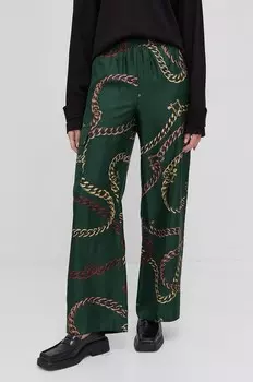 Брюки Victoria Beckham, зеленый