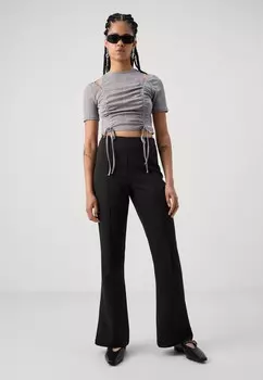 Брюки VMBITTE FLARED Vero Moda, черный