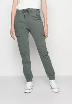 Брюки VMEVA Vero Moda, темно-зеленый