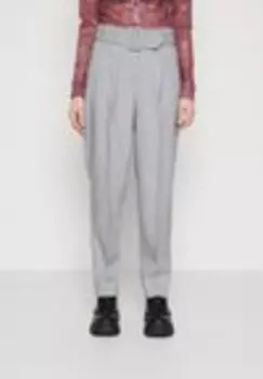 Брюки VMMOLLIE BELT ANKLE PANTS Vero Moda, светло-серый