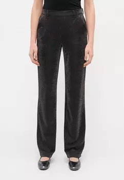 Брюки VMSHALI STRAIGHT SHINY Vero Moda Tall, черный
