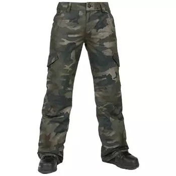 Брюки Volcom Bridger Insulated, цвет Cloudwash Camo