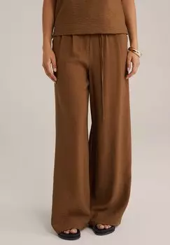 Брюки WE Fashion, цвет Rust Brown
