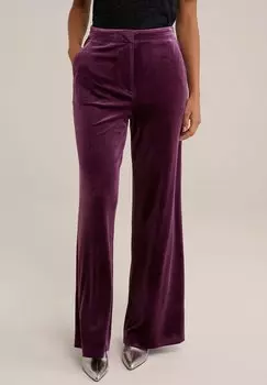 Брюки WE Fashion, фиолетовый