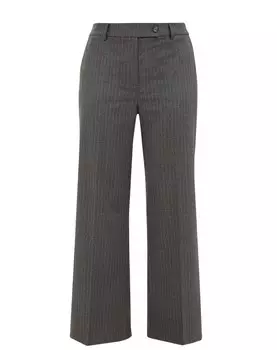 Брюки WE Fashion Regular Pleated Pants, темно-серый