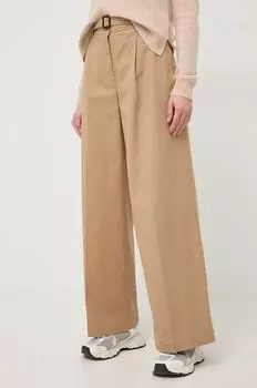 Брюки Weekend Max Mara, бежевый