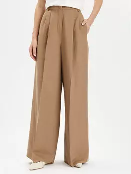Брюки Weekend Max Mara, коричневый