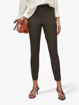 Брюки Whistles Super Stretch, хаки