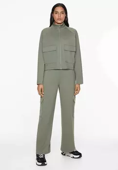 Брюки WIDE-LEG OYSHO, хаки