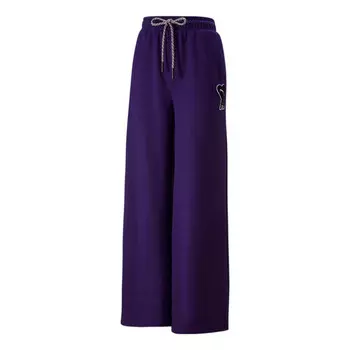 Брюки x ami pants 'purple' Puma, фиолетовый