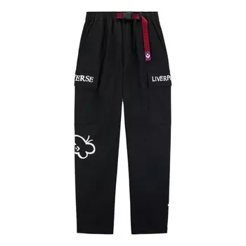 Брюки x lfc woven cargo pants 'black' Converse, черный