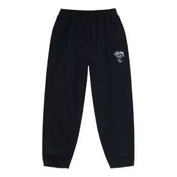 Брюки x nike nrg zr fleece pants 'black' Stussy, черный