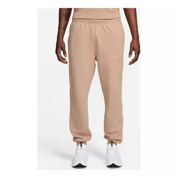 Брюки x nocta drake open-hem sweatpants 'hemp' Nike, мультиколор