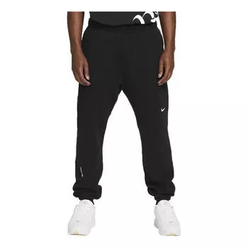 Брюки x nocta drake sweatpants 'black' Nike, черный