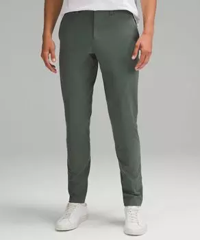 Брюки зауженного кроя ABC Lululemon, зеленый