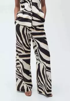 Брюки ZEBRA Mango, бежевый