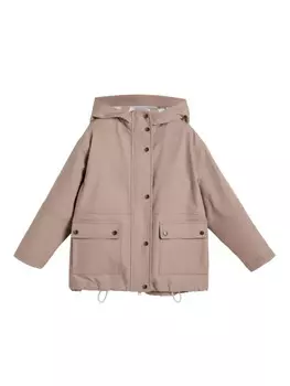 Brunello Cucinelli Kids парка с капюшоном
