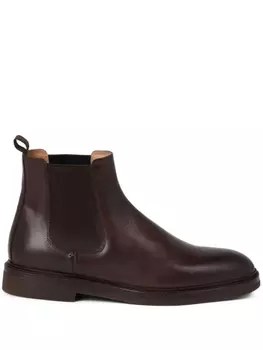 Brunello Cucinelli кожаные ботинки, коричневый