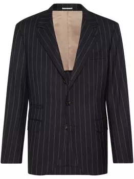 Brunello Cucinelli шерстяной пиджак, черный