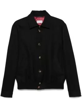 Brunello Cucinelli твиловый пиджак, черный