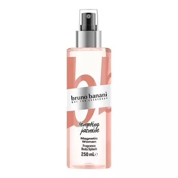 bruno banani Magnetic Woman Body Splash Amber Gourmand Женские духи 250 мл