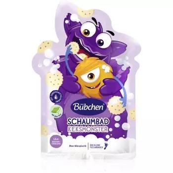Bubchen Bath Cookie Monster Bagnoschiuma per bambini 3 года+ 40 мл - Детское мыло для ванны Bbchen