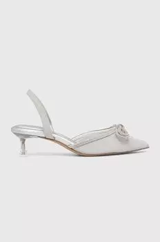 БУКЛЕТТ на высоких каблуках Aldo, серебро