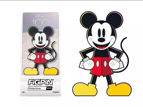Булавка Disney 100th Anniversary FiGPiN #1075 Mickey Mouse Figpin