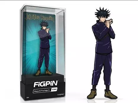 Булавка Jujutsu Kaisen FiGPiN #1144 Megumi Fushiguro Exclusive Figpin