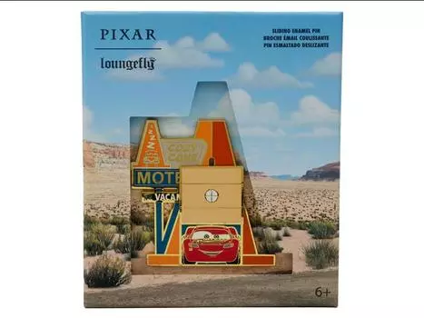 Булавка Pixar Cars Cozy Cone Collector Box Pin LOUNGEFLY