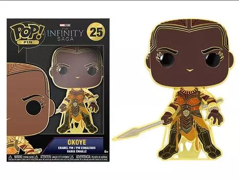Булавки Pop! Pins: Marvel: The Infinity Saga - Okoye FUNKO