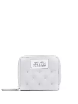 Бумажник Compact на молнии MAISON MARGIELA, серый
