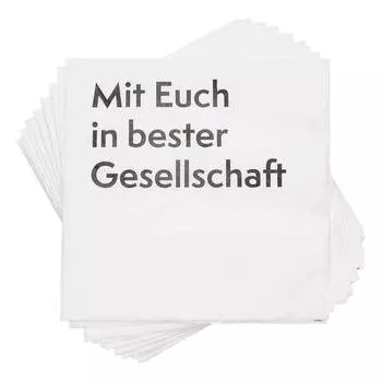 Бумажные салфетки aprs society Butlers, белый