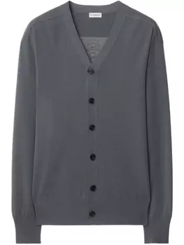 Burberry кардиган B Crest, серый