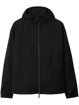 Burberry куртка в клетку, черный
