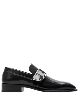 Burberry лоферы Shield, черный