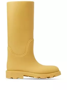 Burberry резиновые сапоги Marsh Tall, желтый