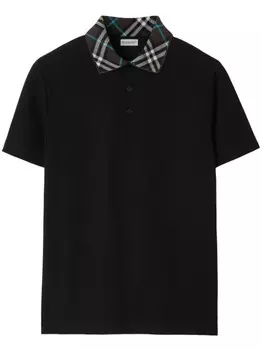 Burberry рубашка поло, черный