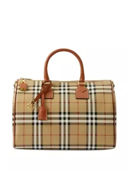 Сумка Burberry Check Medium, коричневый