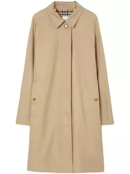 Burberry тренч Camden Heritage, нейтральный цвет