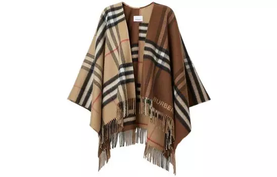 Burberry Женская накидка, цвет Brown