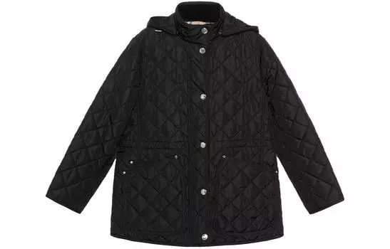 Burberry Женская стеганая куртка, цвет Black