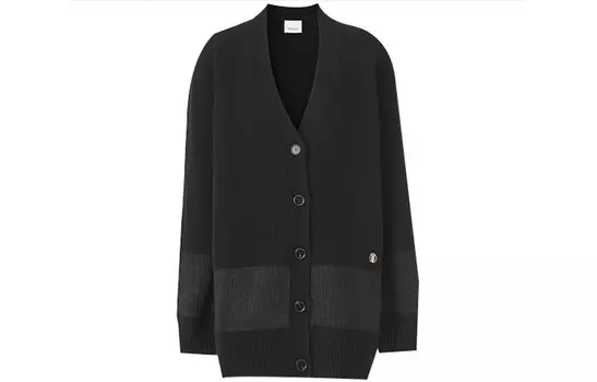 Burberry Женский Кашемировый Свитер, цвет Black